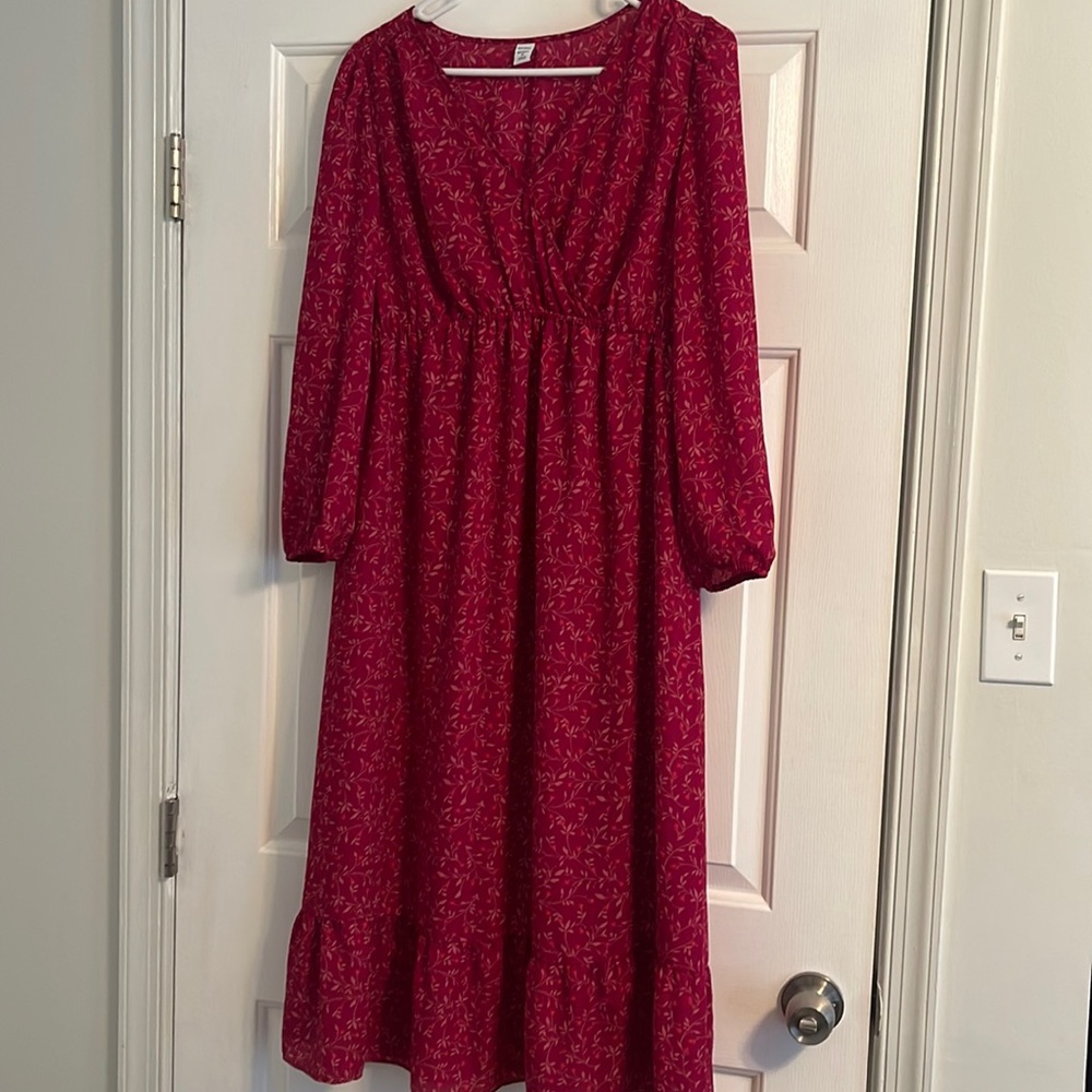 Vibrant, fun MATERNITY dress